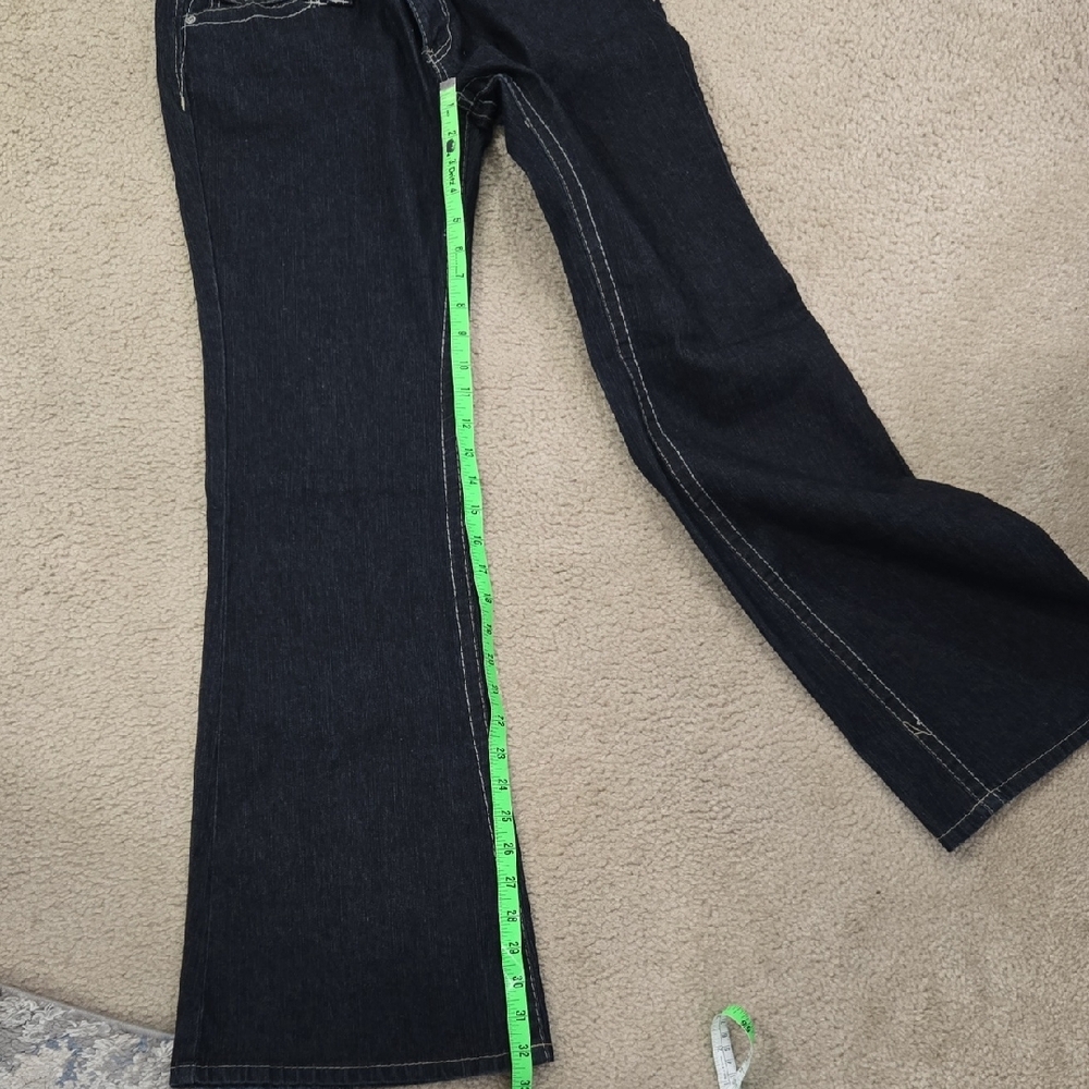 Juniors Angels Dark Blue Jeans - Picture 12 of 12